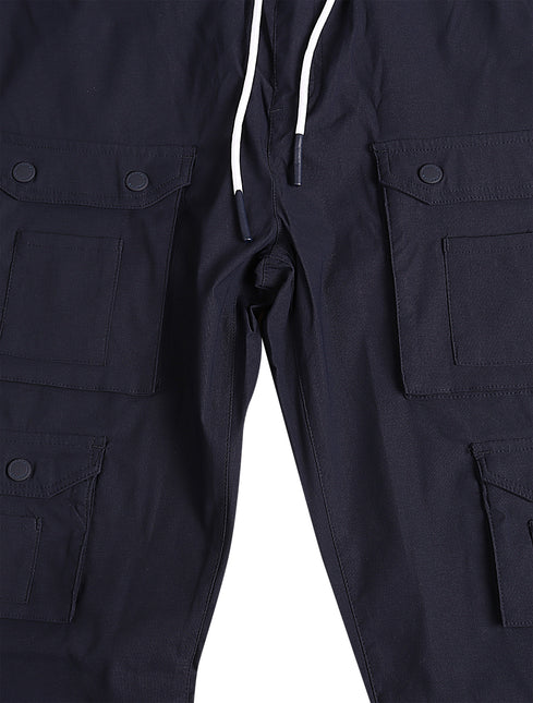 Makobi Colton Nylon Cargo Pants - Navy