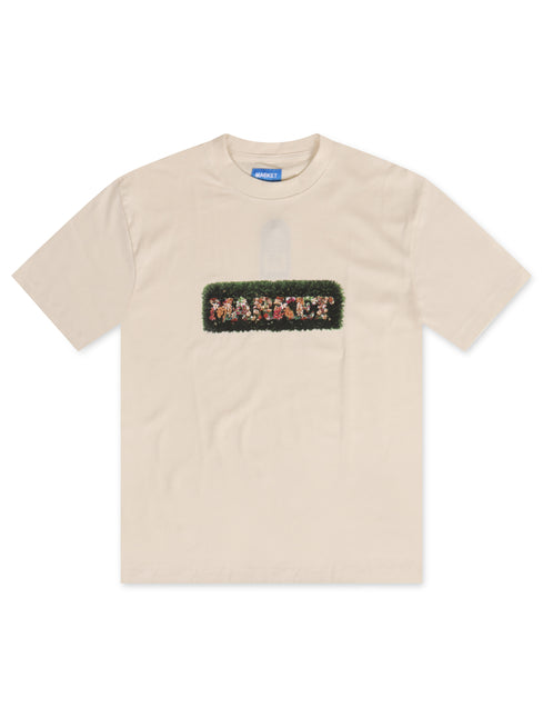 Market Hedges Tee - Ecru