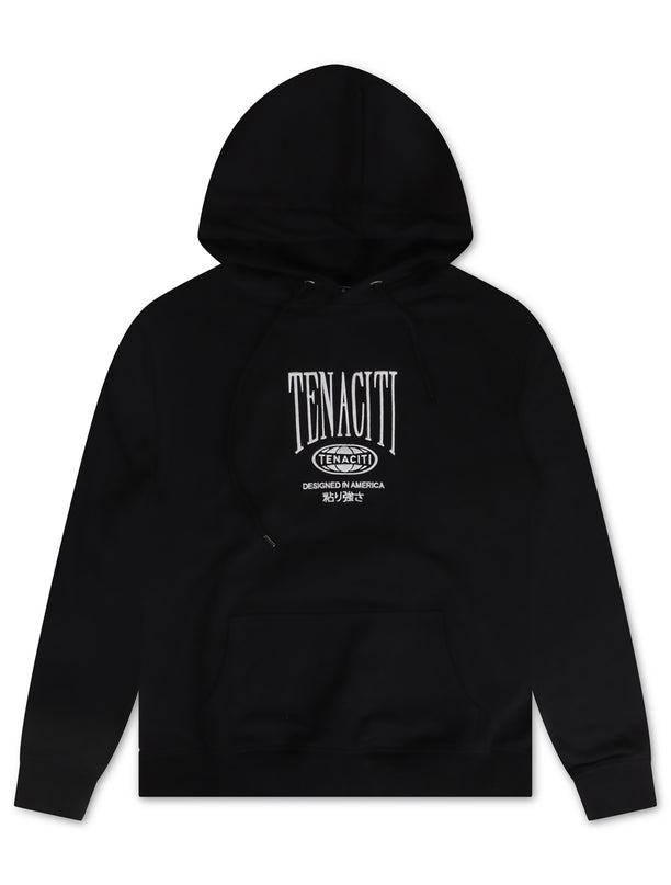 Tenaciti Designed in America Hoodie - Jet Black