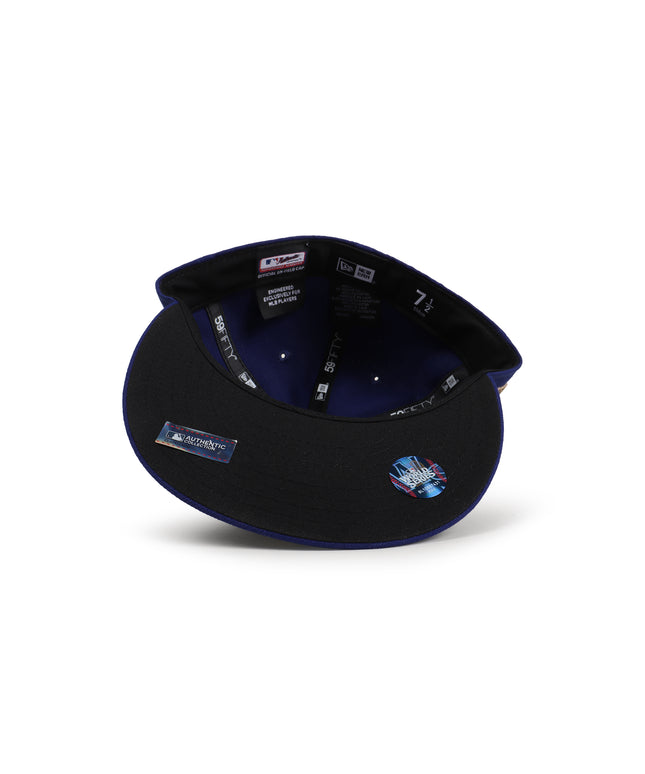 New Era 5950 Dodgers Post Season 2024 Fitted Hat - Royal Blue