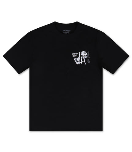 Money Dept. x All Cash LA Tee - Black