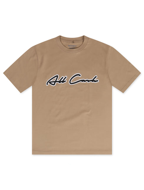 Money Dept. x All Cash Graphic Tee - Brown