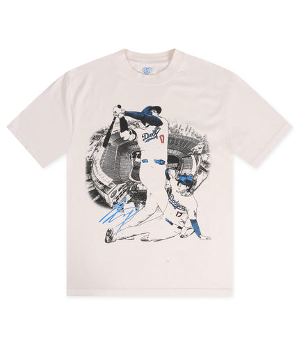 Stargazing Shohei Ohtani 50/50 Tee - Cream