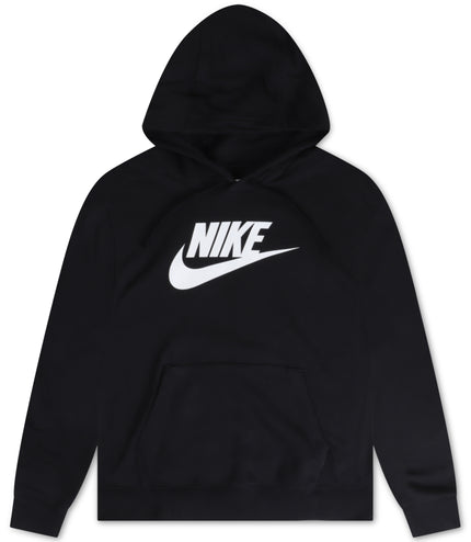 Nike Mens Sportswear Graphic Pullover Hoodie - Black