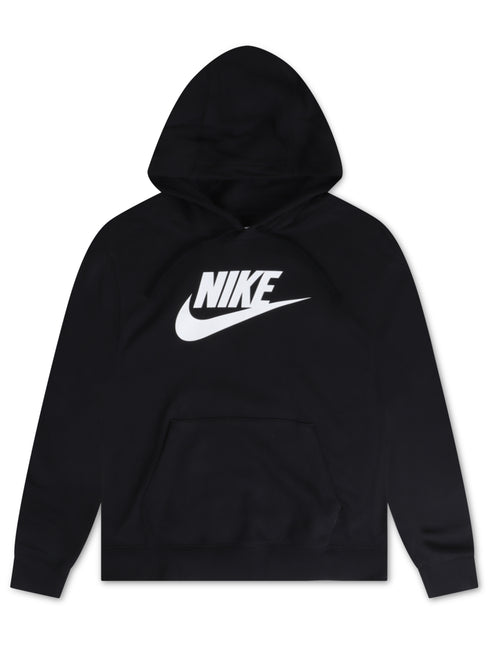 Nike Mens Sportswear Graphic Pullover Hoodie - Black