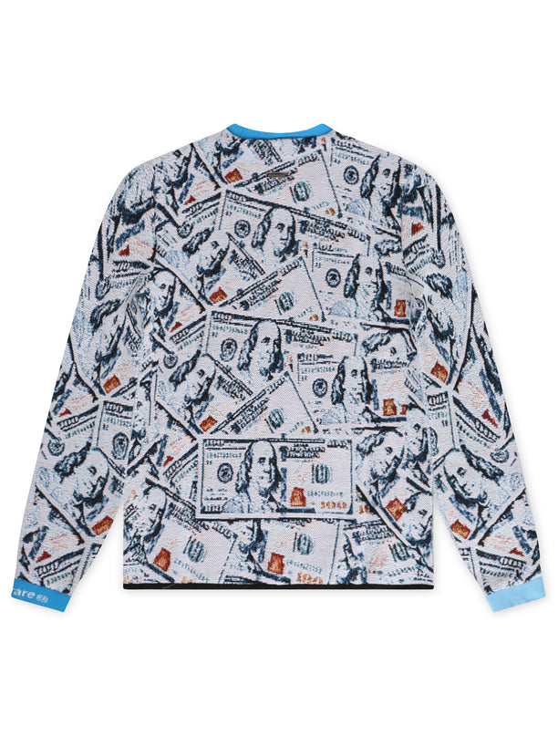 VeryRare Blueface Benjamins Crewneck - Blue