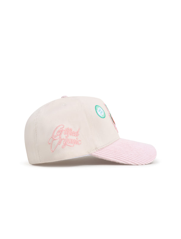 Sugarhill All Natural Hat - Cream/Pink Corduroy