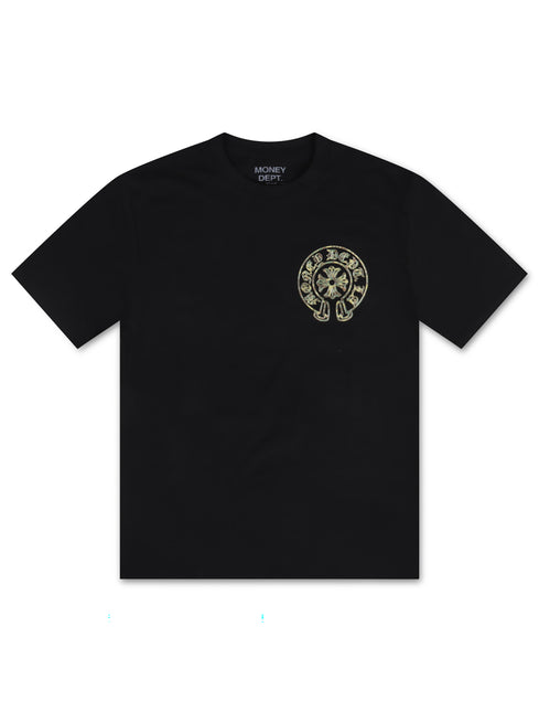 Money Dept. Old English Tee - Black/Camo