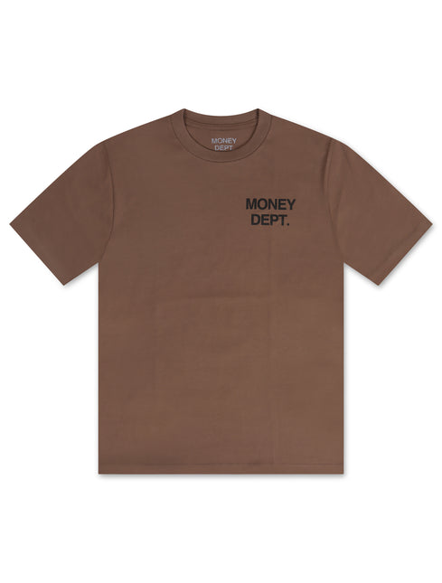 Money Dept. Los Angeles Heavyweight Tee - Light Brown/Black