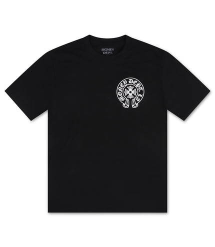 Money Dept. Old English HS Tee - Black/White