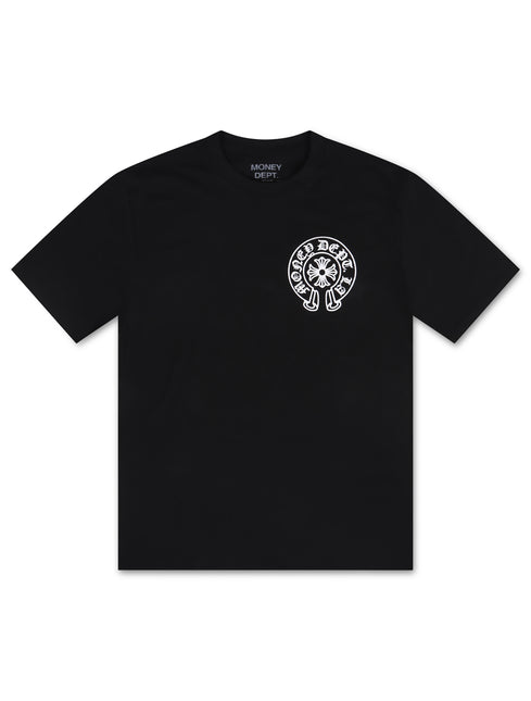 Money Dept. Old English HS Tee - Black/White