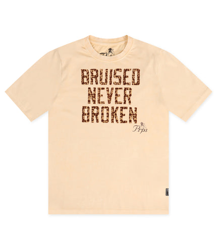 PRPS Bruised Never Broken Tee - Safari