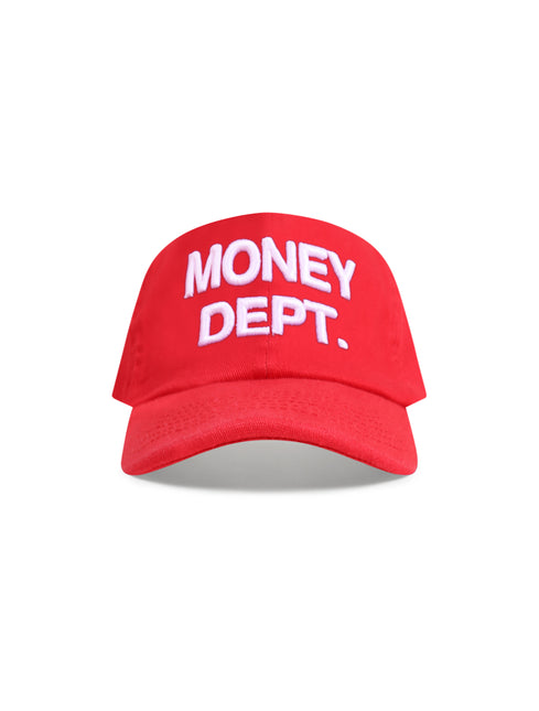 Money Dept. Snapback Hat - Red