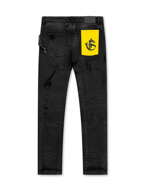 GFTD LA ISO Denim Jean - Wax Black