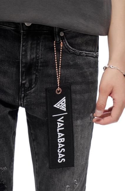 Valabasas Ilyas Skinny Jeans - Charcoal