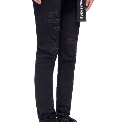 Valabasas Ilyas Skinny Jeans - Jet Black