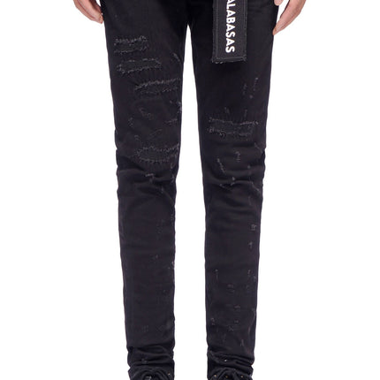 Valabasas Ilyas Skinny Jeans - Jet Black