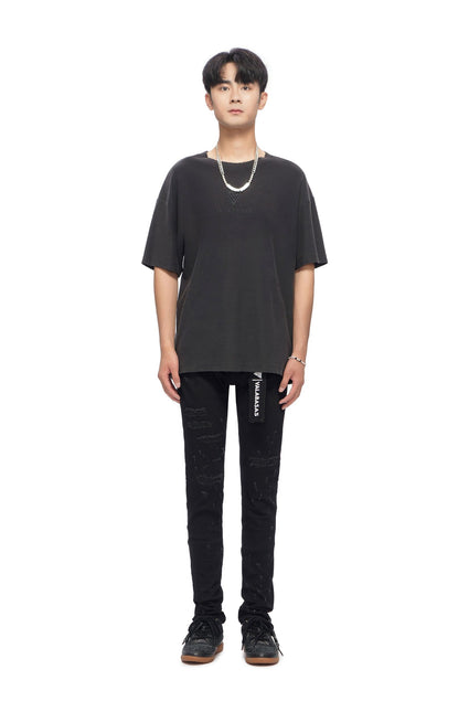 Valabasas Ilyas Skinny Jeans - Jet Black