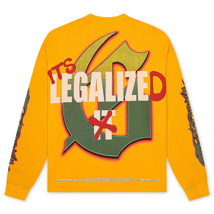 Godspeed Indoor VVS LS T-shirt - Yellow