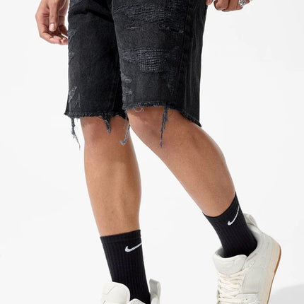 Jordan Craig Riverside Denim Shorts - Black Shadow
