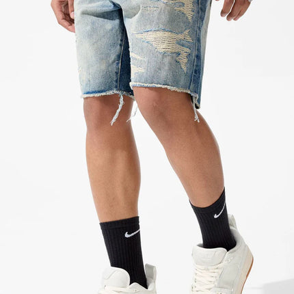 Jordan Craig Riverside Denim Shorts - Sandstorm