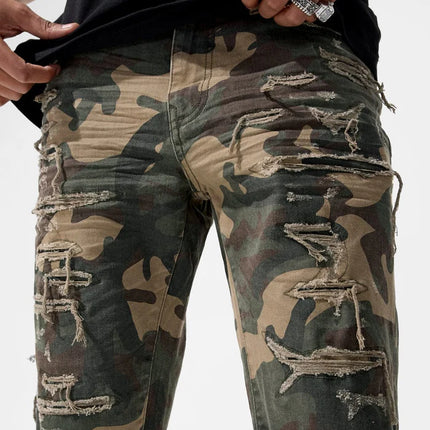 Pantalones cortos de sarga Jordan Craig Tulsa - Woodland