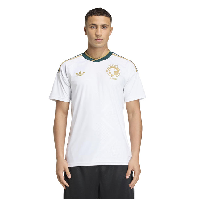 Adidas Mens Saudi Arabia 26 Away Jersey - White