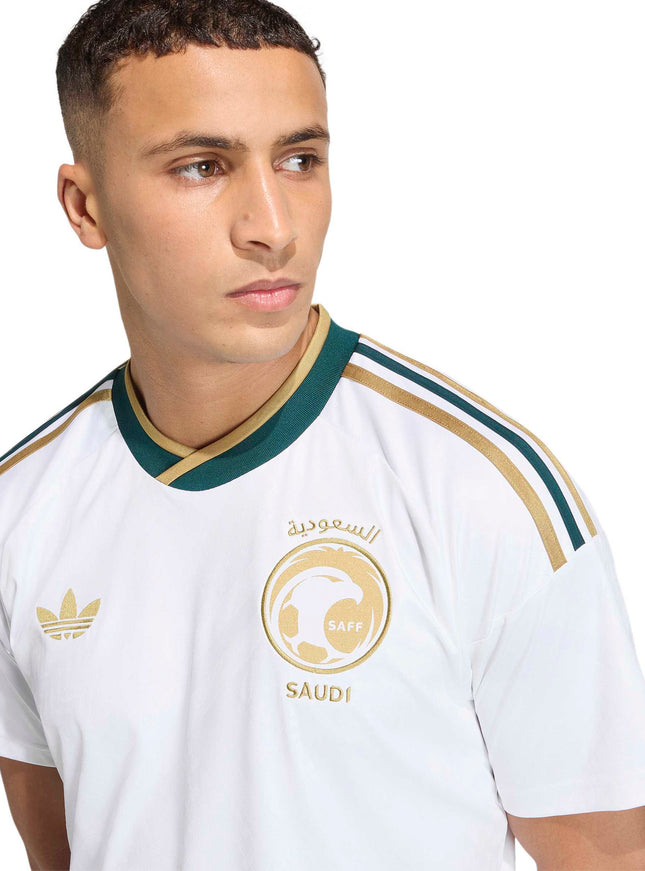 Adidas Mens Saudi Arabia 26 Away Jersey - White