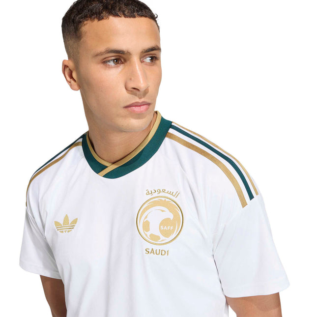 Adidas Mens Saudi Arabia 26 Away Jersey - White