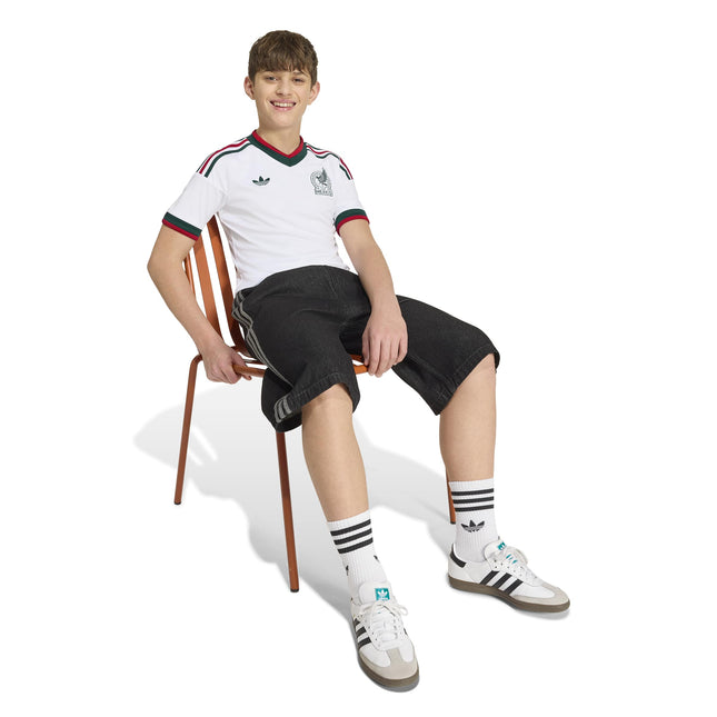 Adidas Kids Mexico 26 Away Jersey - White
