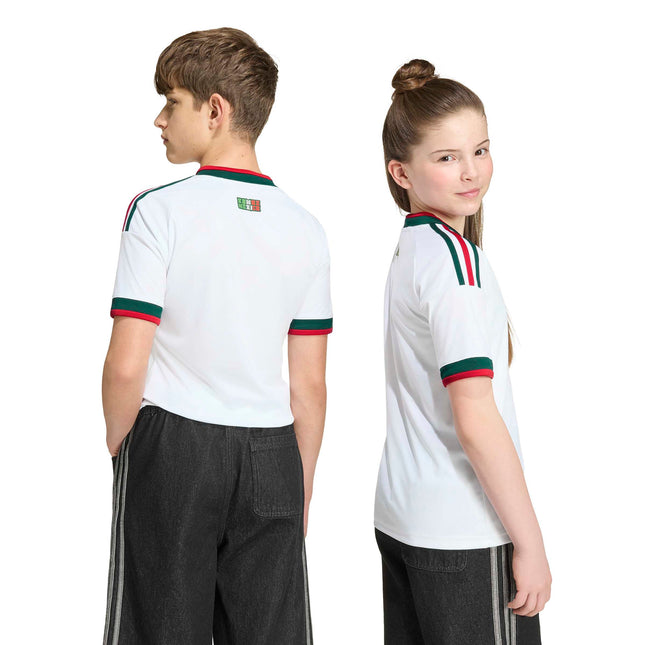 Adidas Kids Mexico 26 Away Jersey - White