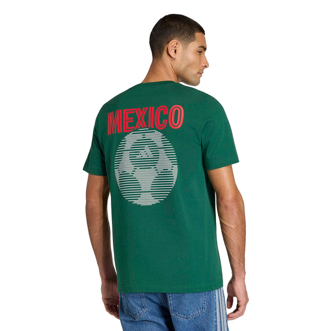 Adidas Mens Mexico Azteca Tee - Dark Green