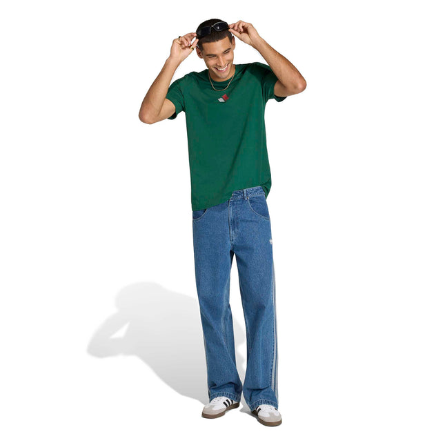 Adidas Mens Mexico Azteca Tee - Dark Green