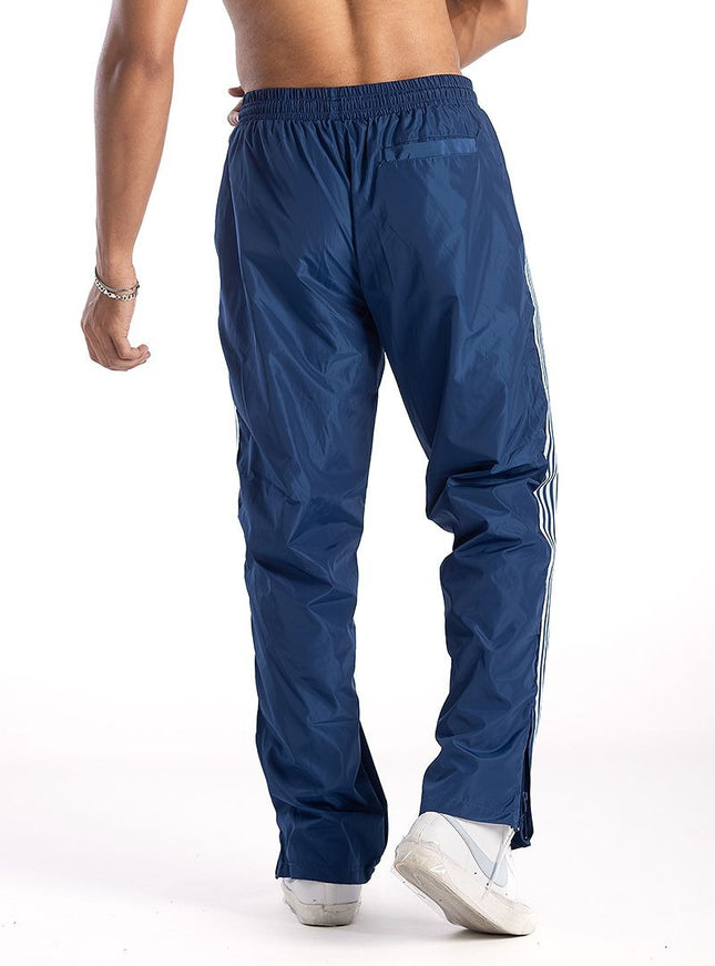 Kindred Nylon Sriped Pants - Navy