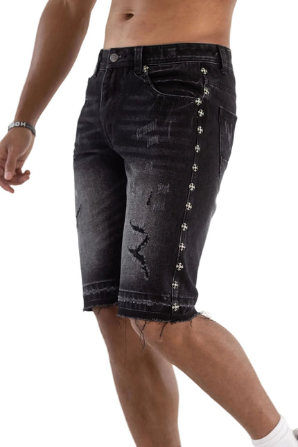 Kindred Premium Stud Shorts - Black