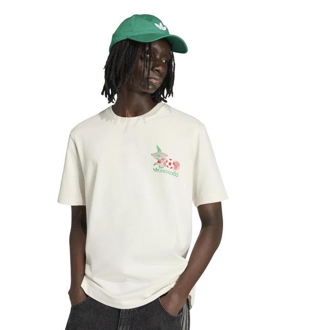 Adidas Mens Mascot Tee - Cloud White