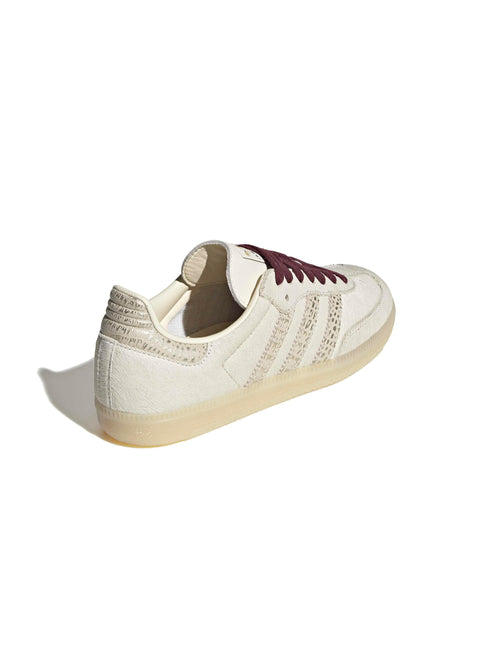 Adidas Womens Samba OG - Cream/Maroon