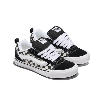 Vans Big Kids Knu School - Checkerboard Black