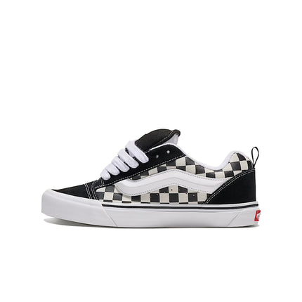 Vans Big Kids Knu School - Checkerboard Black