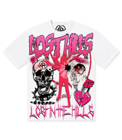 Losthills Broken Heart Tee - White
