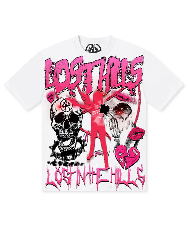 Losthills Broken Heart Tee - White