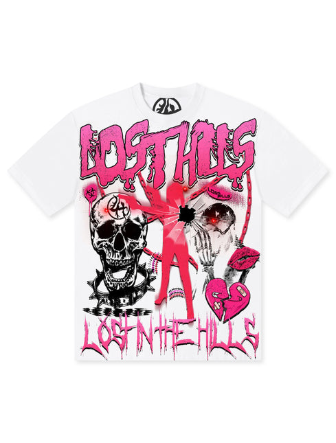 Losthills Broken Heart Tee - White