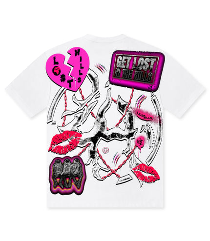 Losthills Broken Heart Tee - White