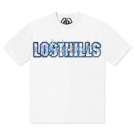 Losthills Inverted Logo Tee - White