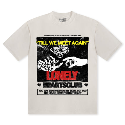 Lonely Hearts Club Till We Met Again Premium T-Shirt - Cream