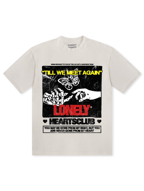 Lonely Hearts Club Till We Met Again Premium T-Shirt - Cream