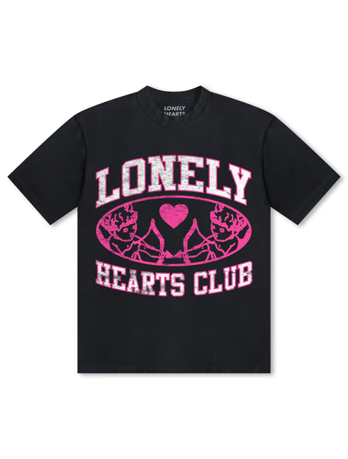 Lonely Hearts Club Cupid De Locke Premium T-Shirt - Black Edge