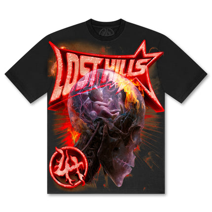 Losthills Born in Chaos Tee - Black