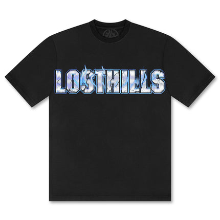Losthills Inverted Logo Tee - Black
