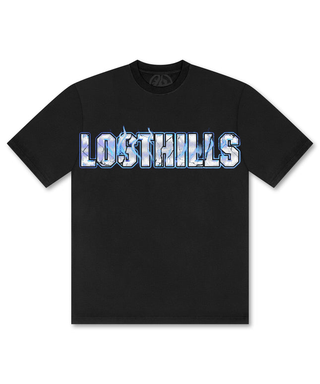 Losthills Inverted Logo Tee - Black